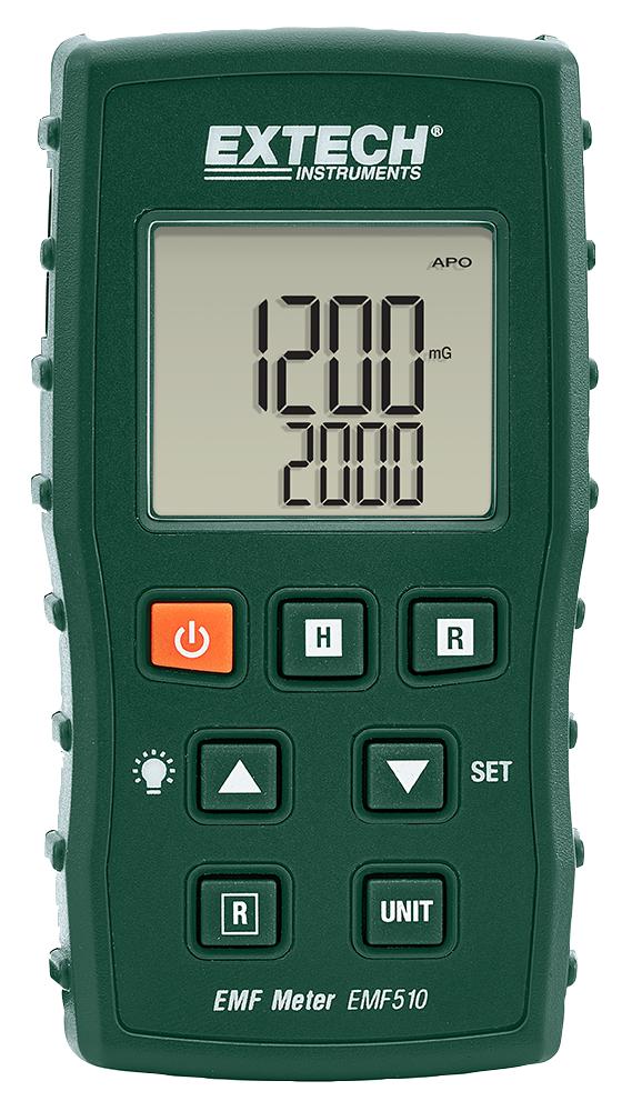 EMF510 Extech Instruments RF Field Strength Meter 5 LCD