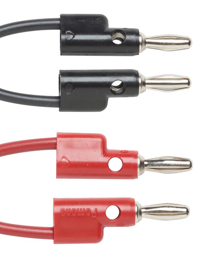 B2402 Pomona Test Lead Set, 4mm Stackable Banana Plug, 4mm