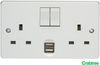 CRABTREE 4306/USB/D