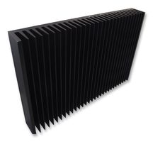 Dissipateurs extrudés standard, SK 56, aluminium anodisé noir