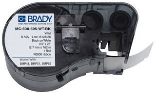 BRADY MC-500-595-WT-BK