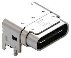 Prise USB 3.1 type C WR-COM SMT horizontale en hauteur