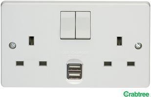 CRABTREE 4306/USB/D