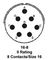 AMPHENOL INDUSTRIAL MS3114E16-8P