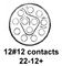 CINCH CONNECTIVITY SOLUTIONS BACC45FN22-12S6