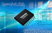 Smart gate driver photocoupler for driving medium power IGBTs and power MOSFETs